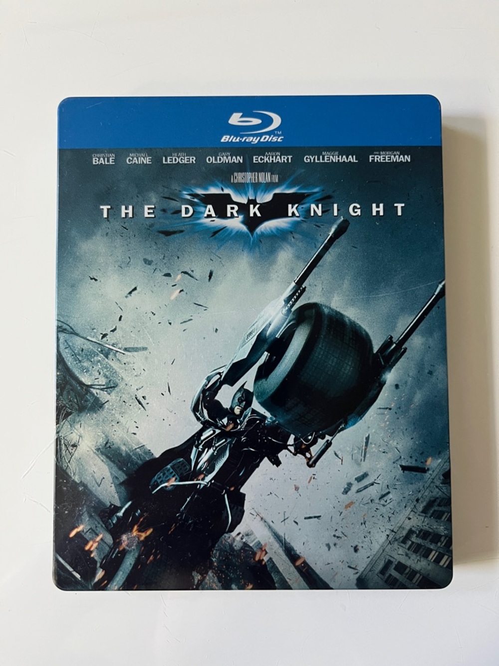 The Dark Knight Blu-ray SteelBook - Blue/Black Artwork